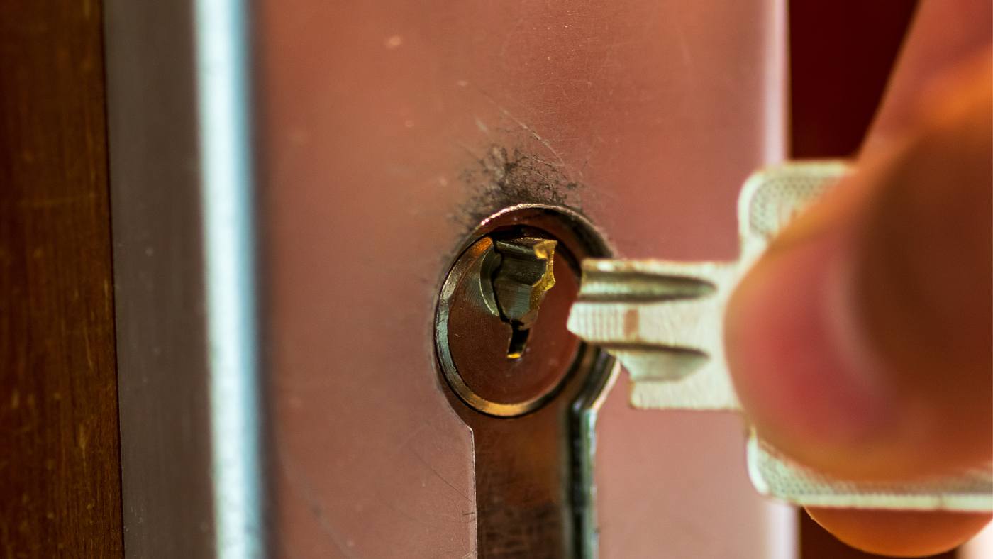 Comment faire quand la serrure est bloquée ?